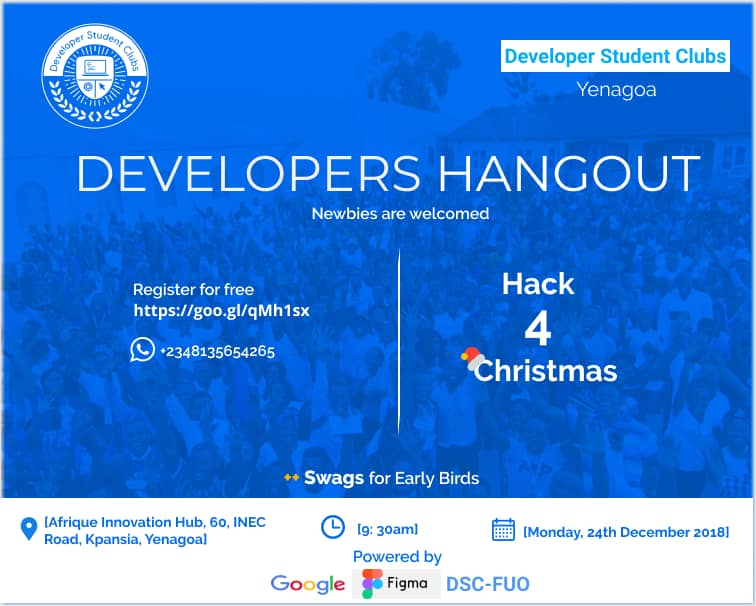 event banner - android and web workshop